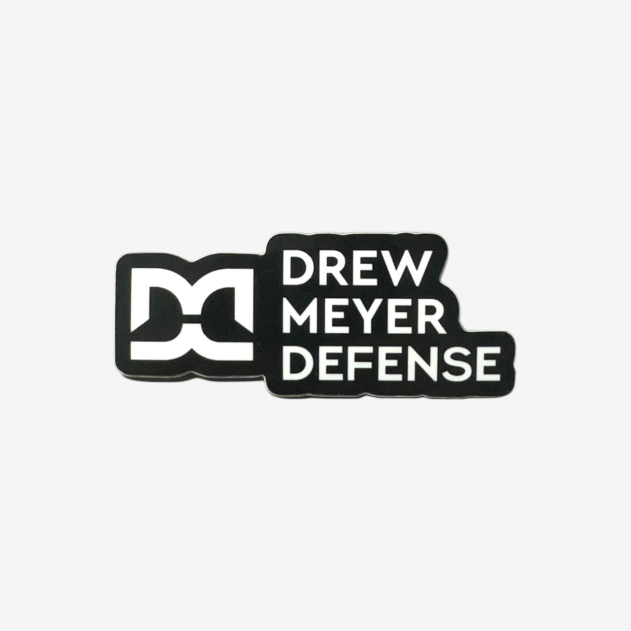 Drew Meyer Defense - 3x1.2" (White)