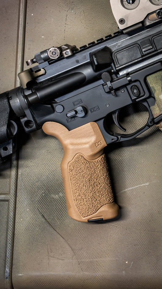 Coyote Brown Reduced Angle Grip (RAG)